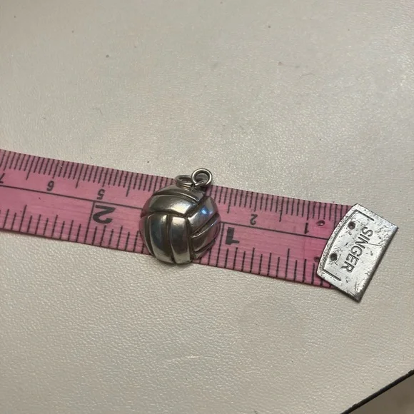 James Avery Silver Volleyball Charm - Picture 7 of 7